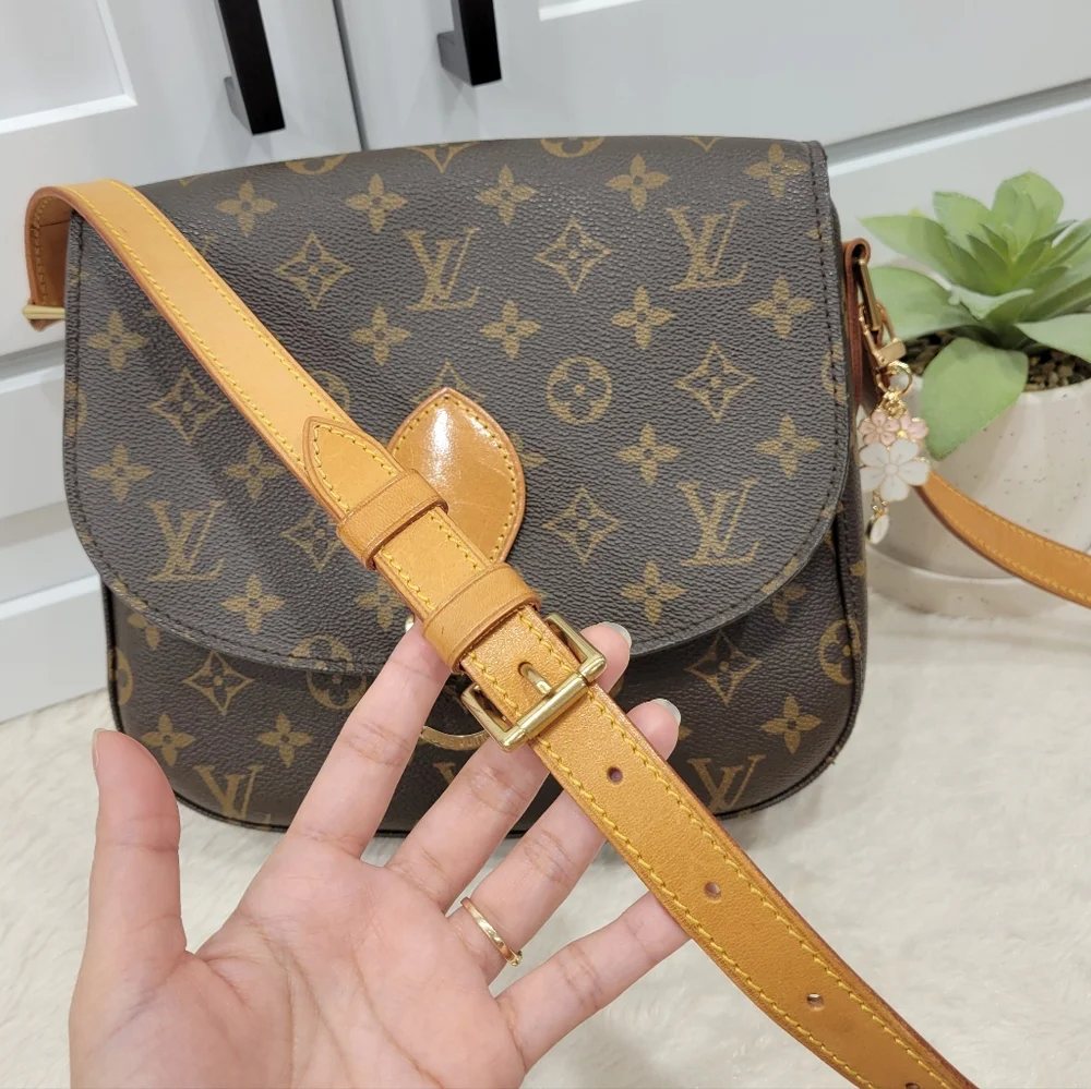 💕DISCONTINUED Crossbody/Shoulder LOUIS VUITTON Saint Cloud GM Monogram